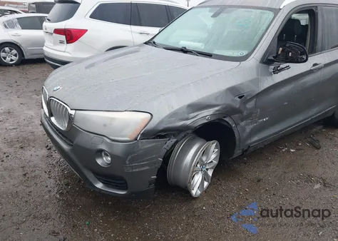 2015 BMW X3 xDrive28I из США, поврежденный, VIN 5UXWX9C57F0D47823